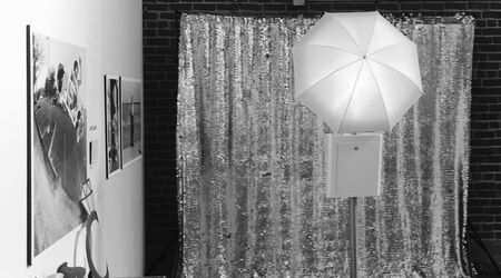 Solid White or Black Photo Booth Backdrop – Pixilated