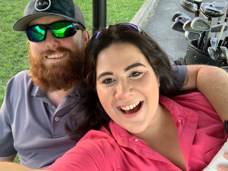 We decided to explore our golfing skills! 