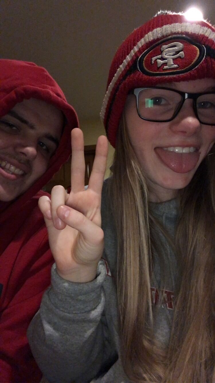 Chad and Hannah were inseparable  throughout her last semester of High School. When COVID hit the two were excited that they could spend even more time together!