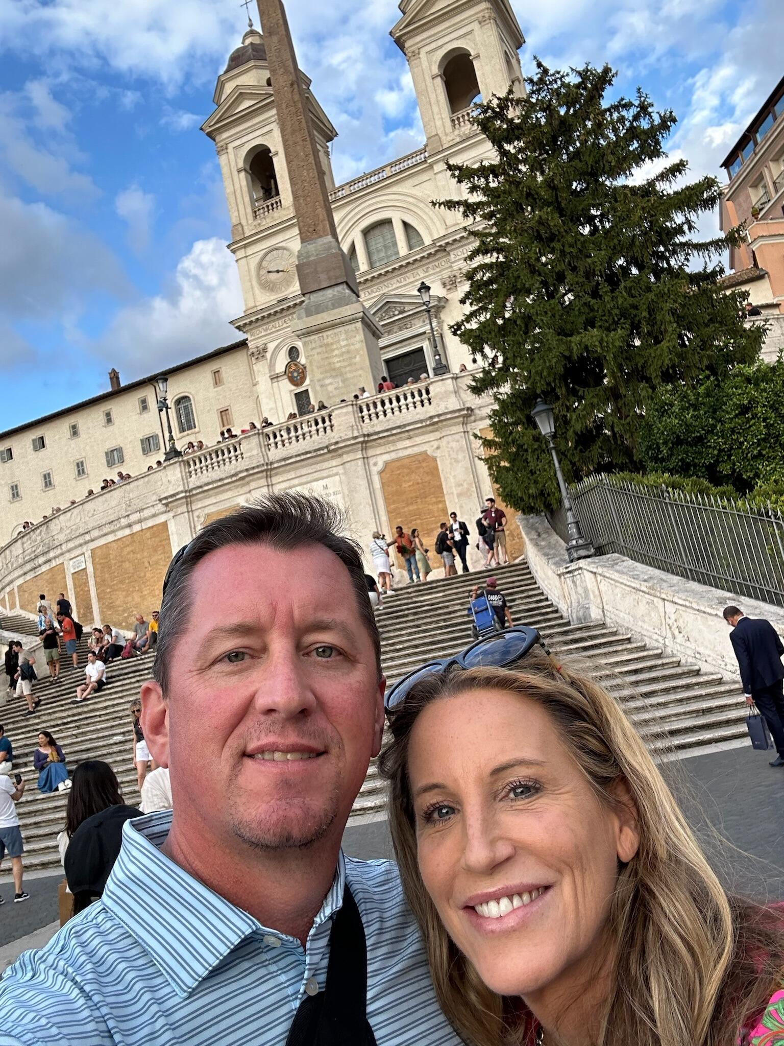 Spanish Steps in Rome, Italy
