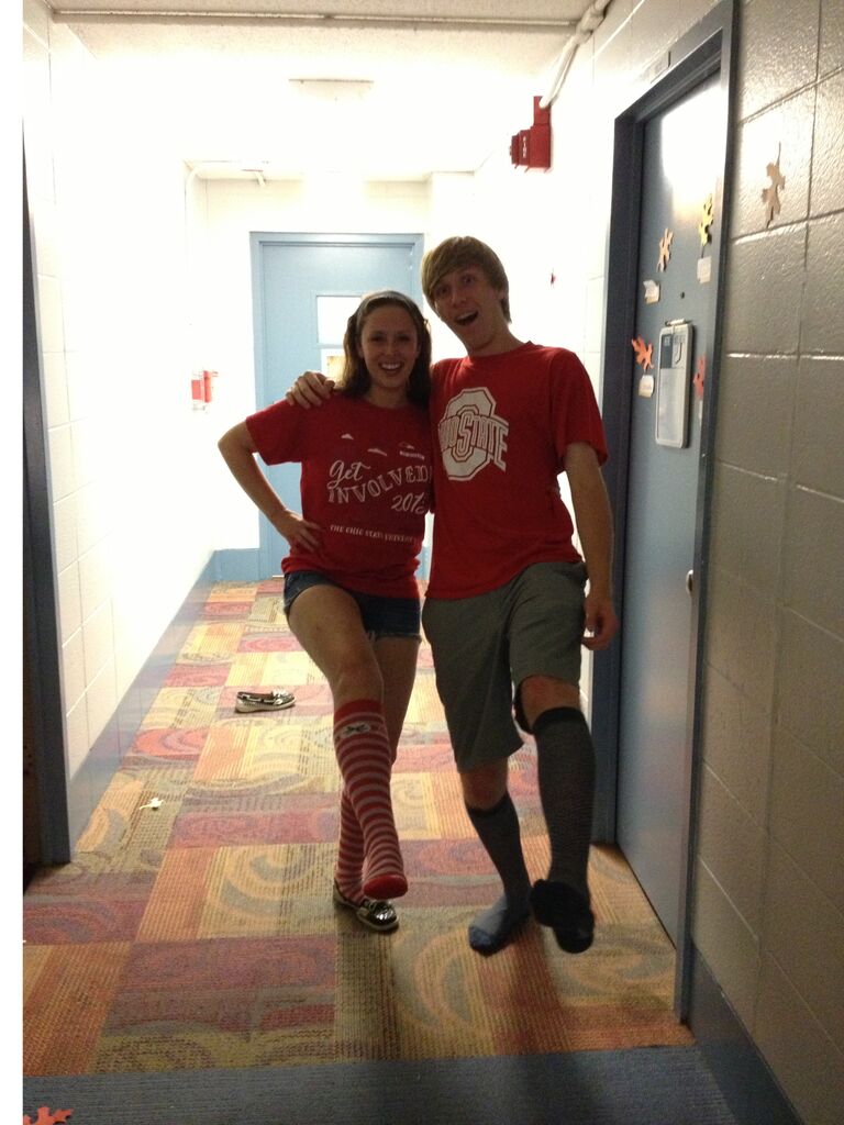 We met during our first year at THE Ohio State University!