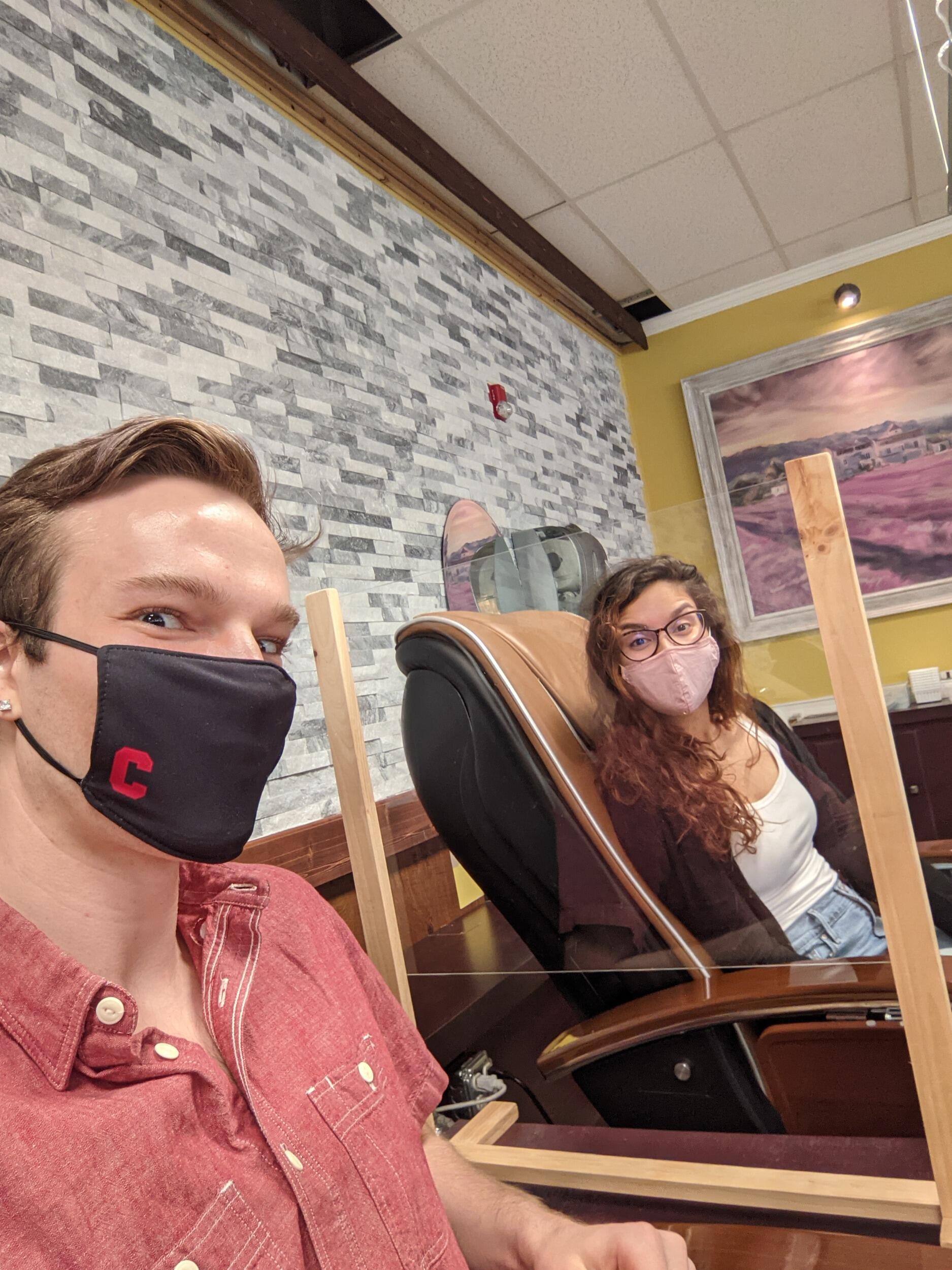When March rolled around, they enjoyed a trip to the spa together for pedicures (Cameron's first) in addition to spending a birthday weekend in Ithaca with Cameron's family.