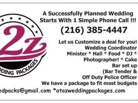 A 2 Z Wedding Packages - Event Planner - Cleveland, OH - Hero Gallery 1