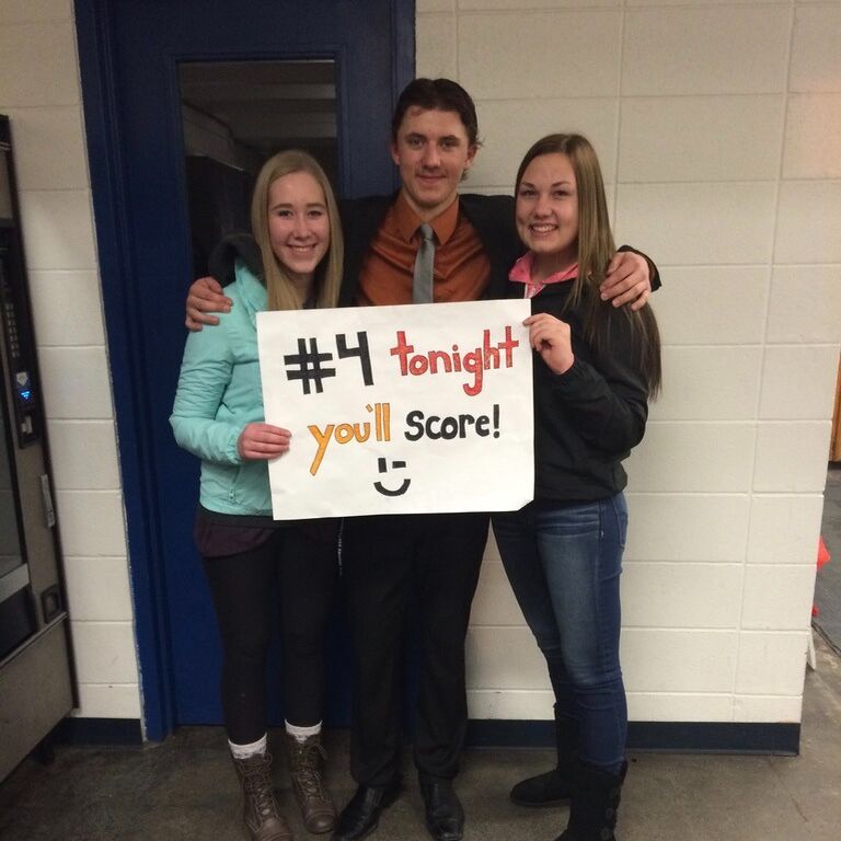 Where it all began- Julia's high school "crushin' on Austy" days, tagging along with Jo to hockey games and Taber parties
