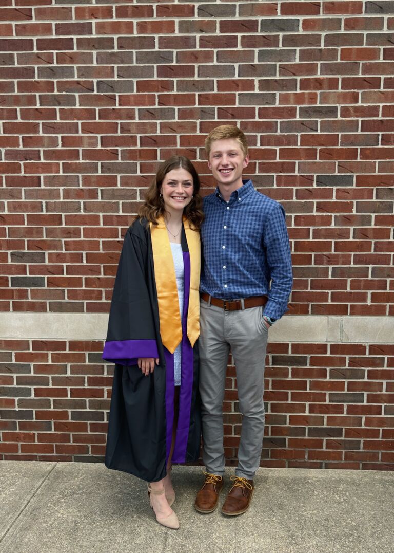 Laura graduated from college!