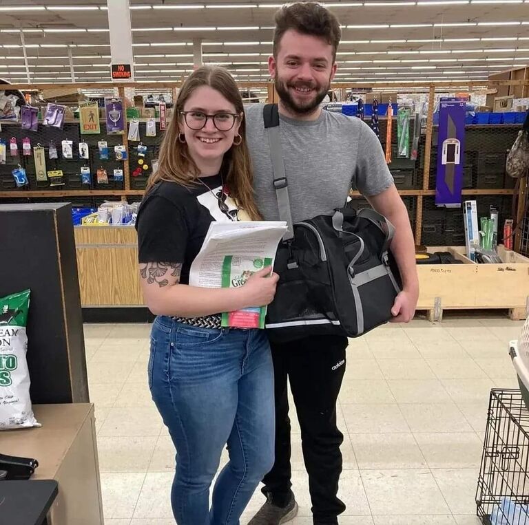 Adopted our first cat, Miss Lilly Jean!