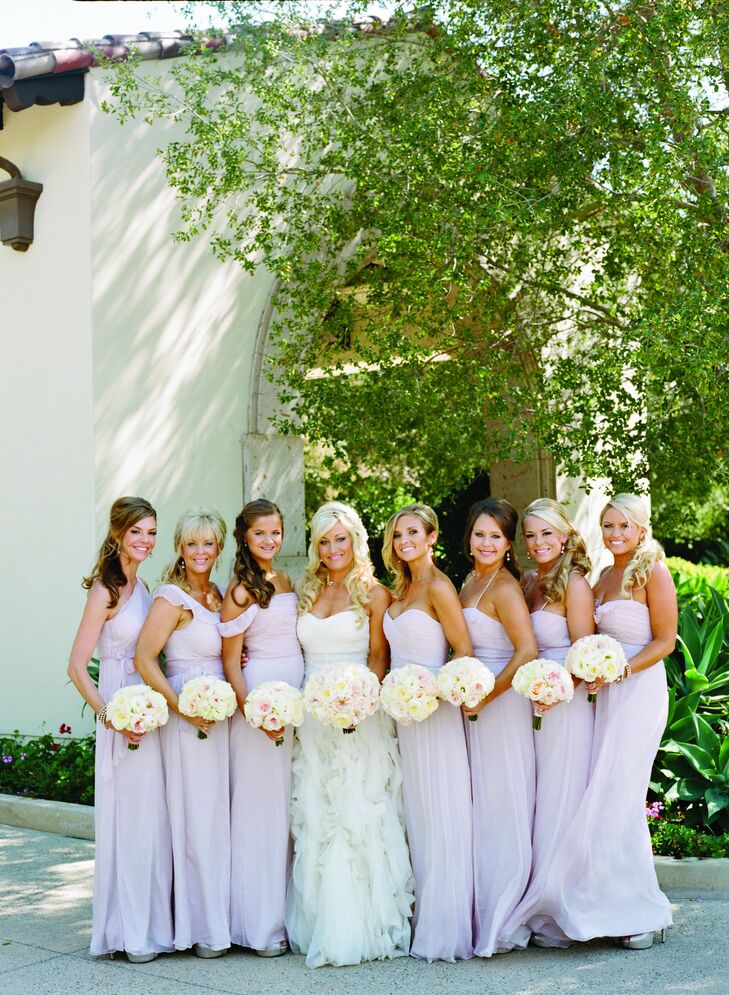 The Bridal Party At Amsale 2024