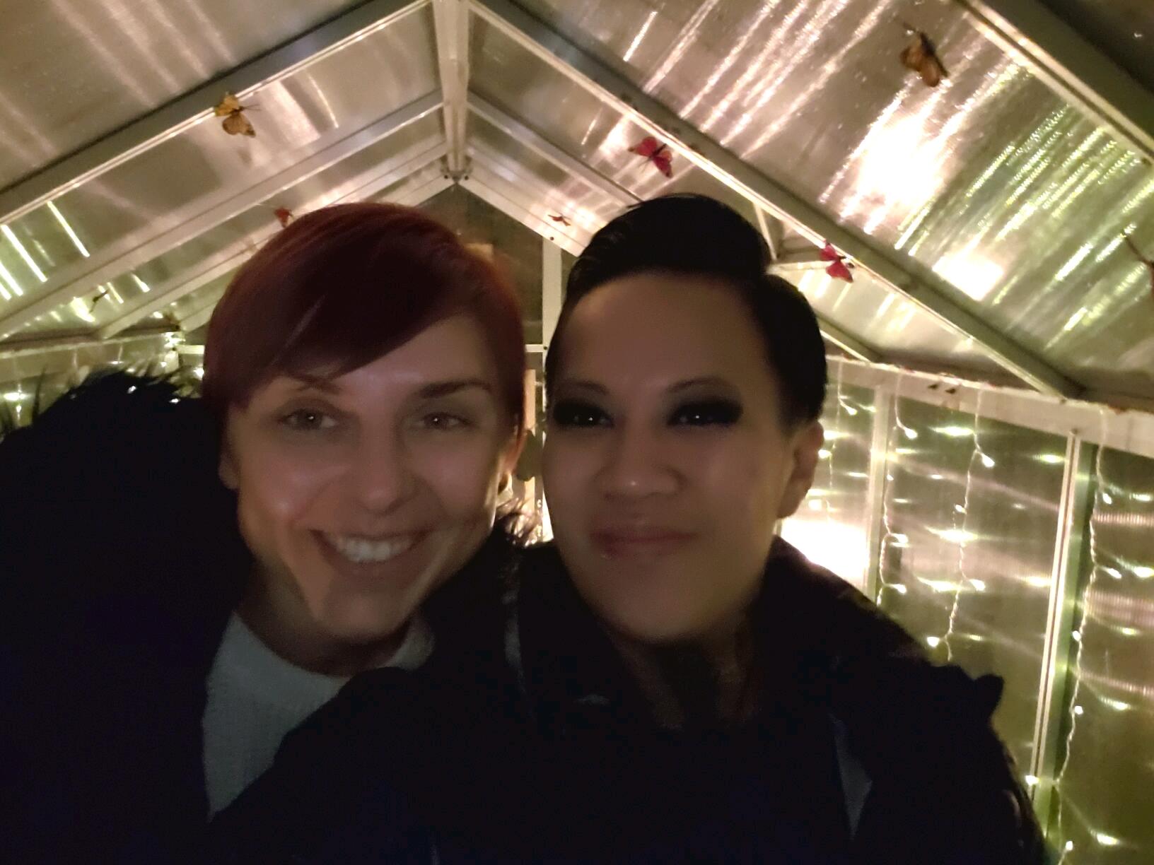 The night she said yes!