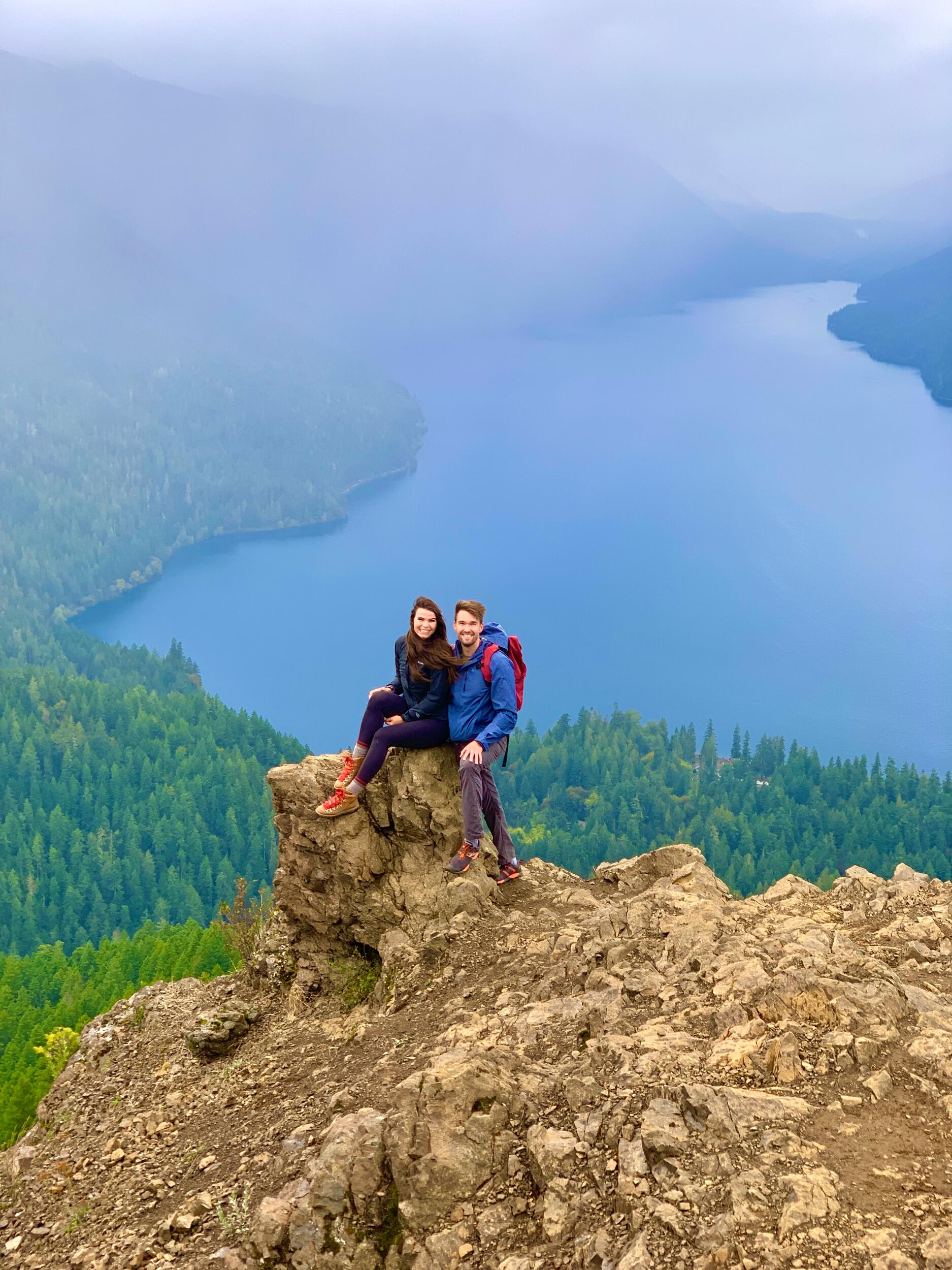 We like to say we had a COVID relationship: fresh air, countless trails, and endless hikes where we got really good at spending time together (and pretending we weren’t lost).