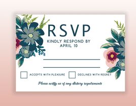 RSVP card