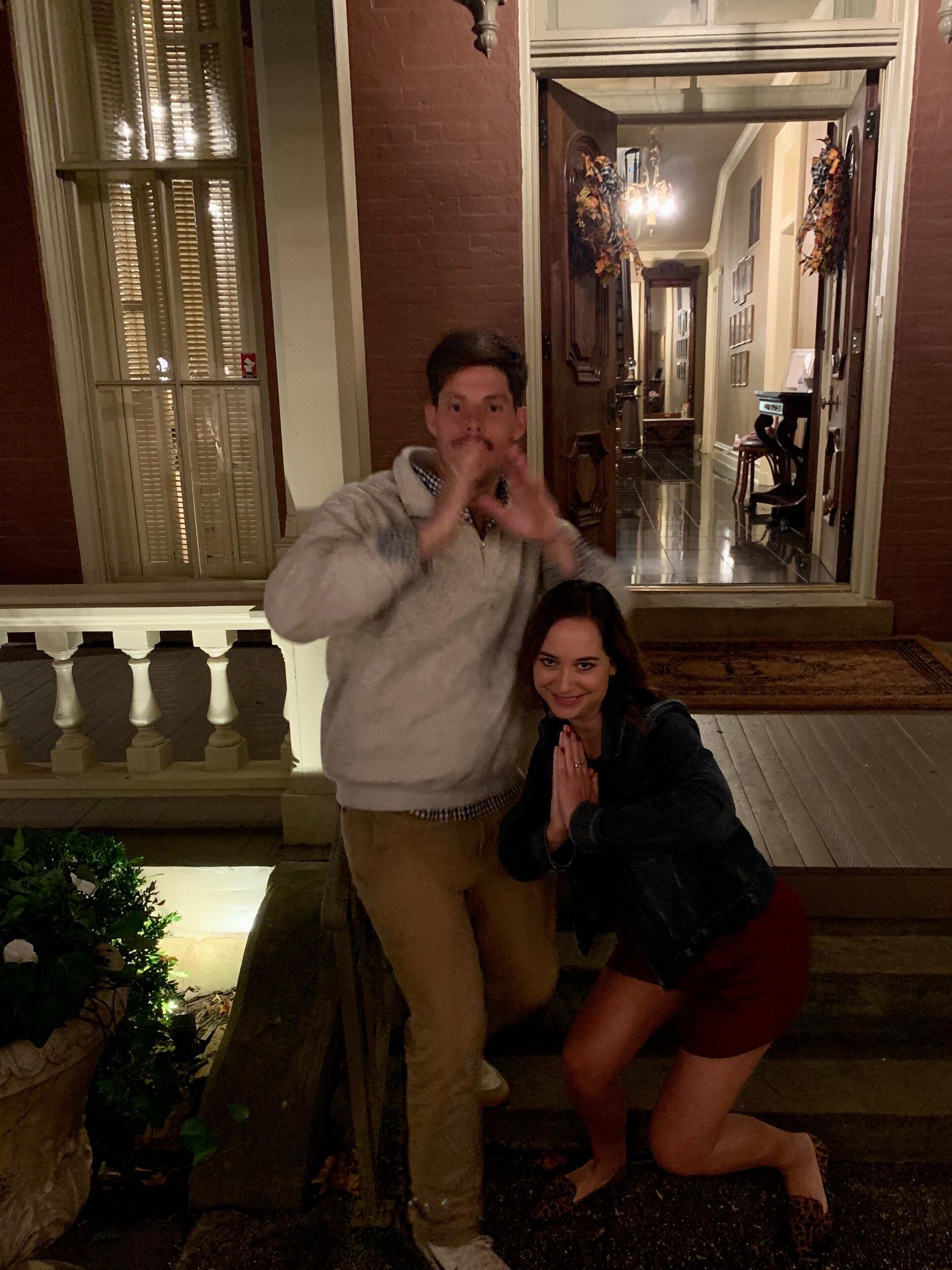 Celebrating the wonderful Allen's in Arkansas at their lovely rehearsal dinner.