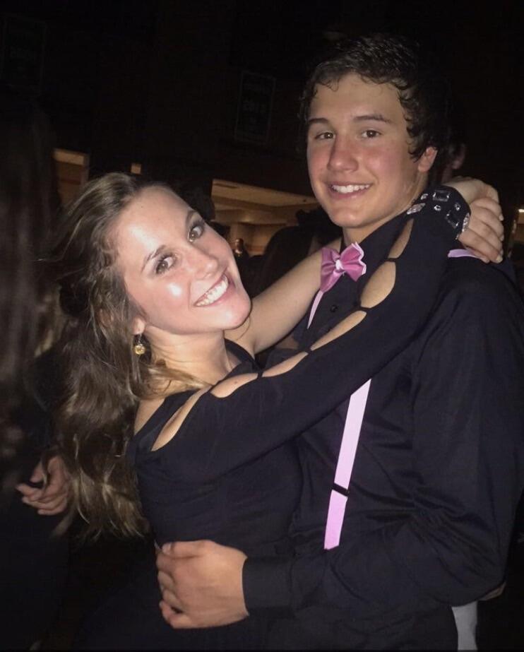Our first School Dance together 