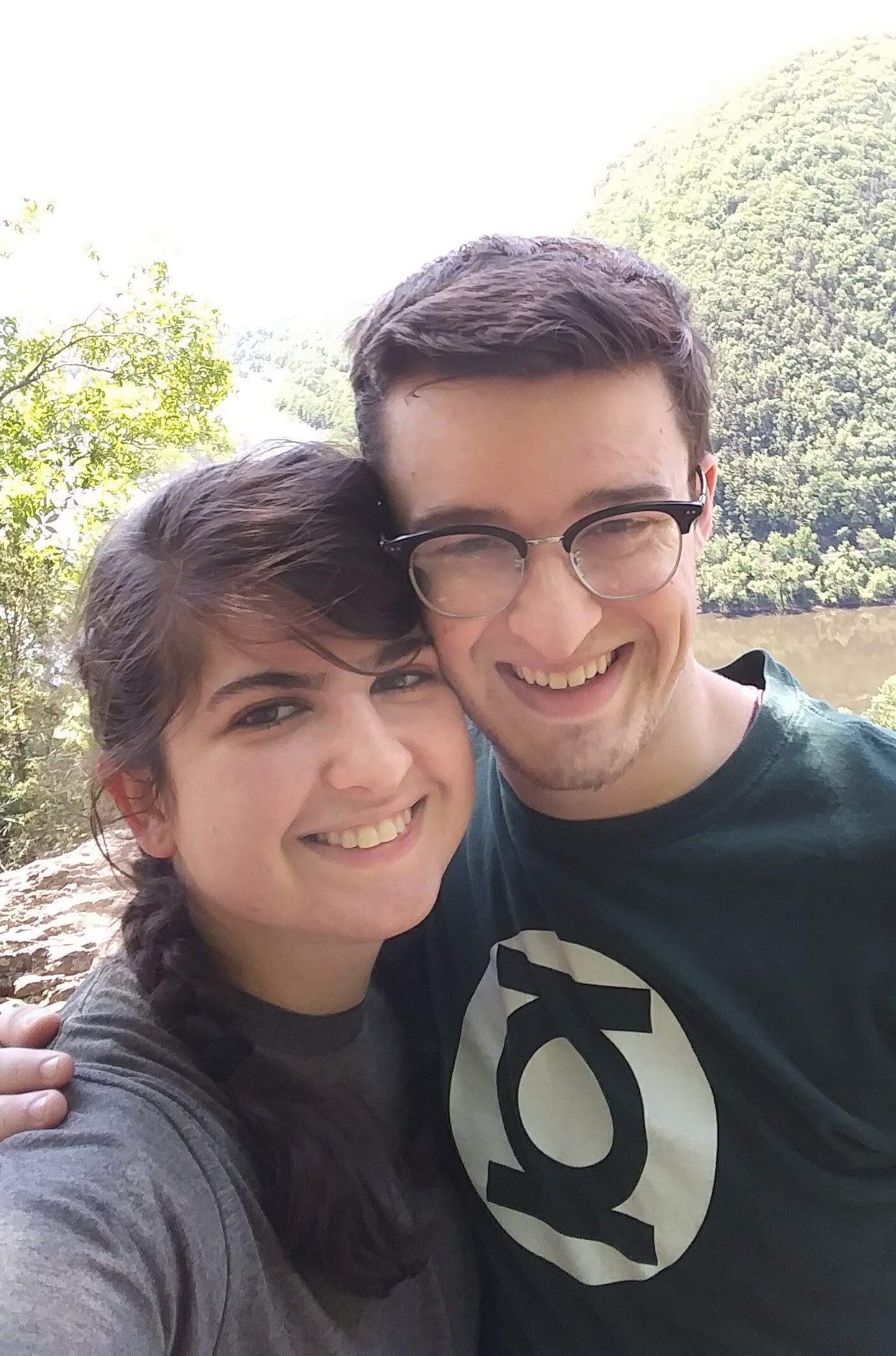 Our first picture together and the day we first said we loved each other out loud