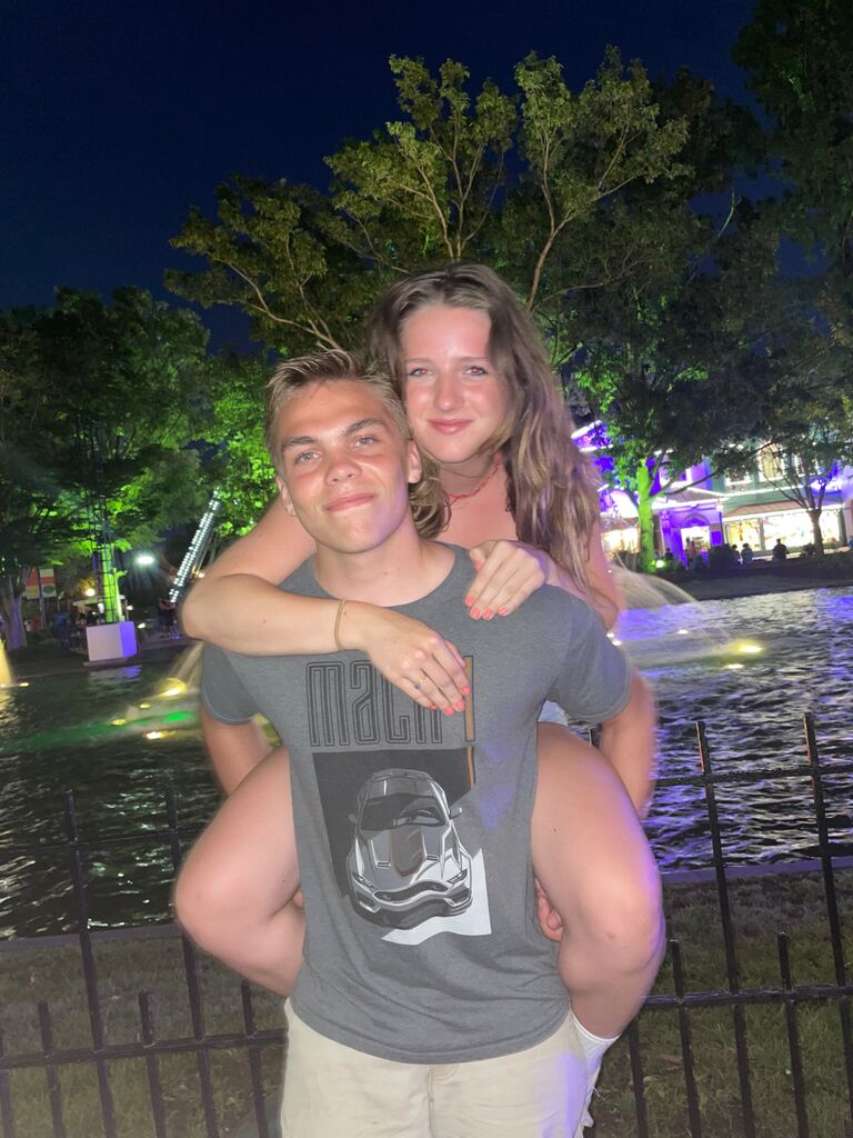 At Kings Dominion amusement park