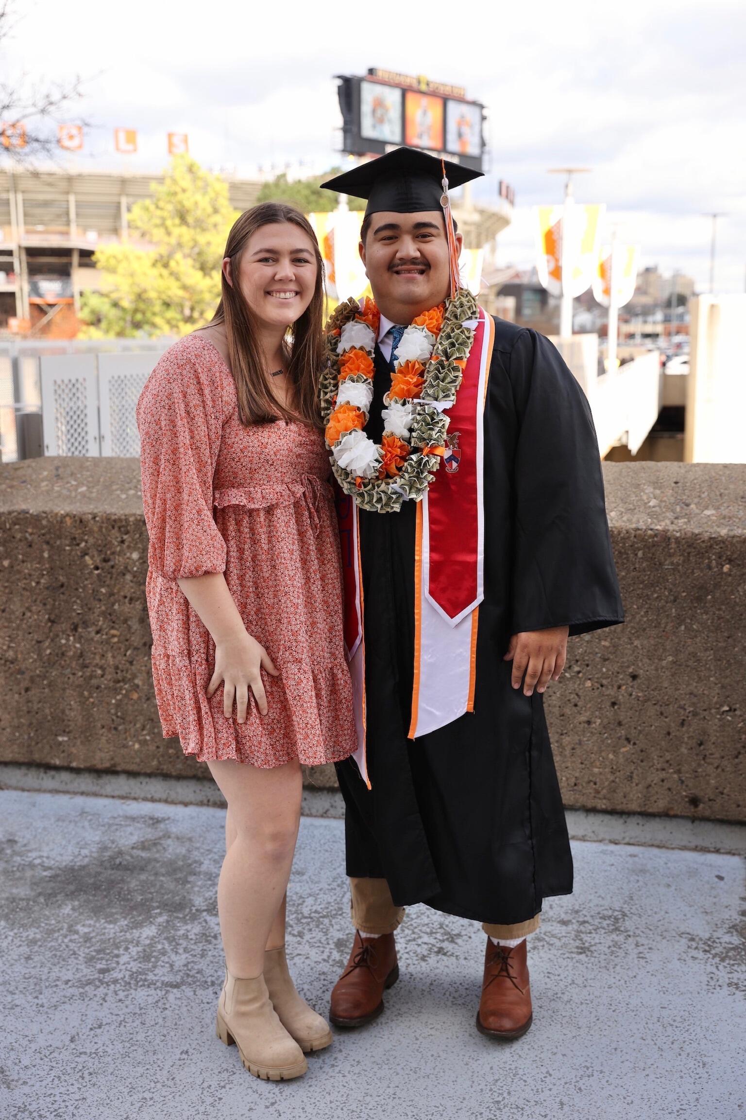Thomas Graduated College! 