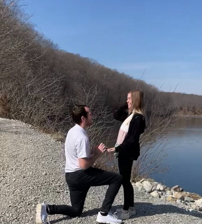 She said YES!