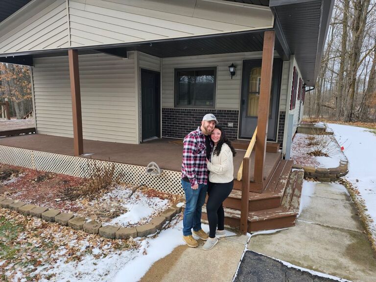 We became homeowners.