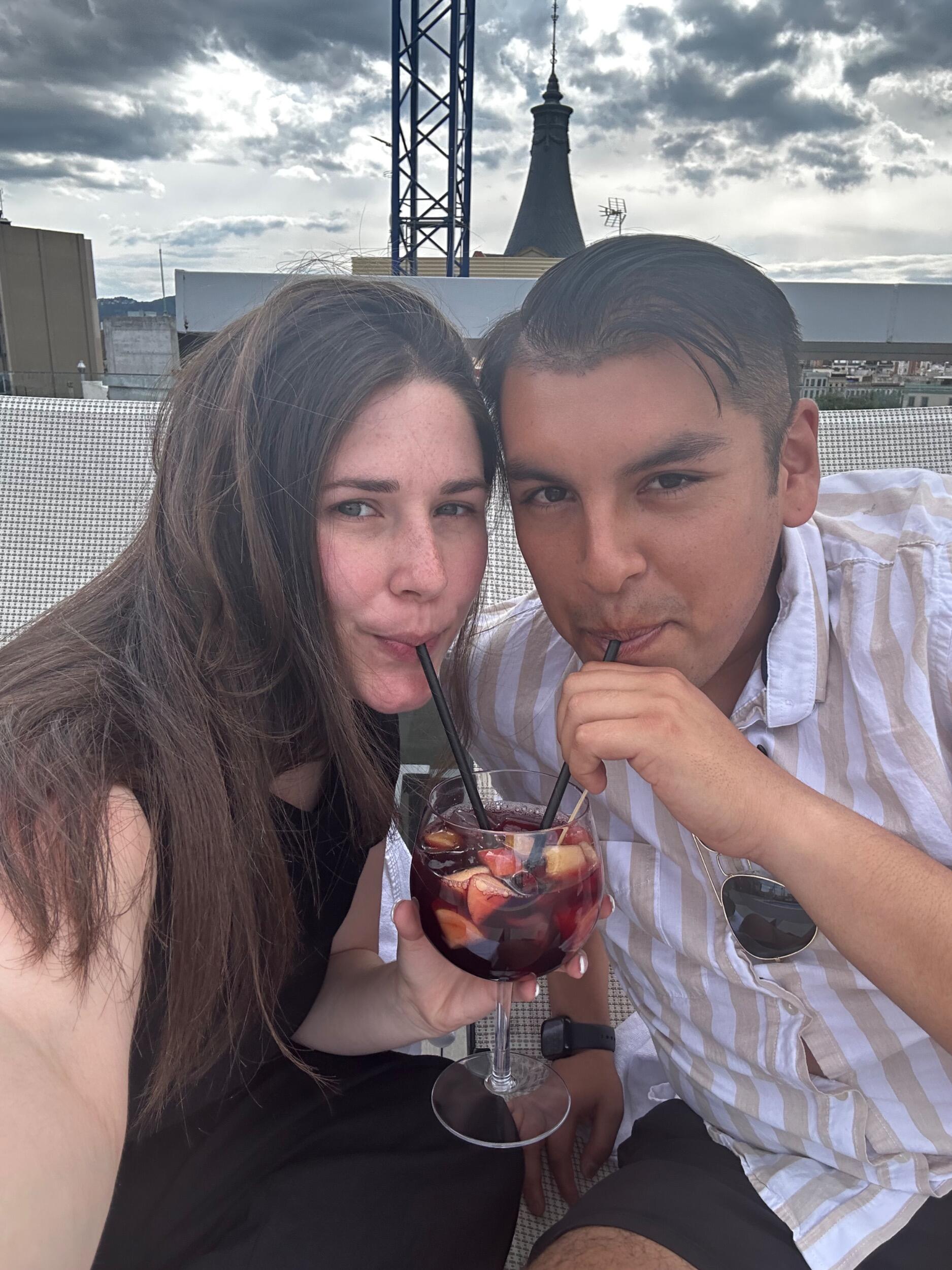 Ending our Europe trip in Barcelona eating Tapas and drinking Sangria on Rooftops.