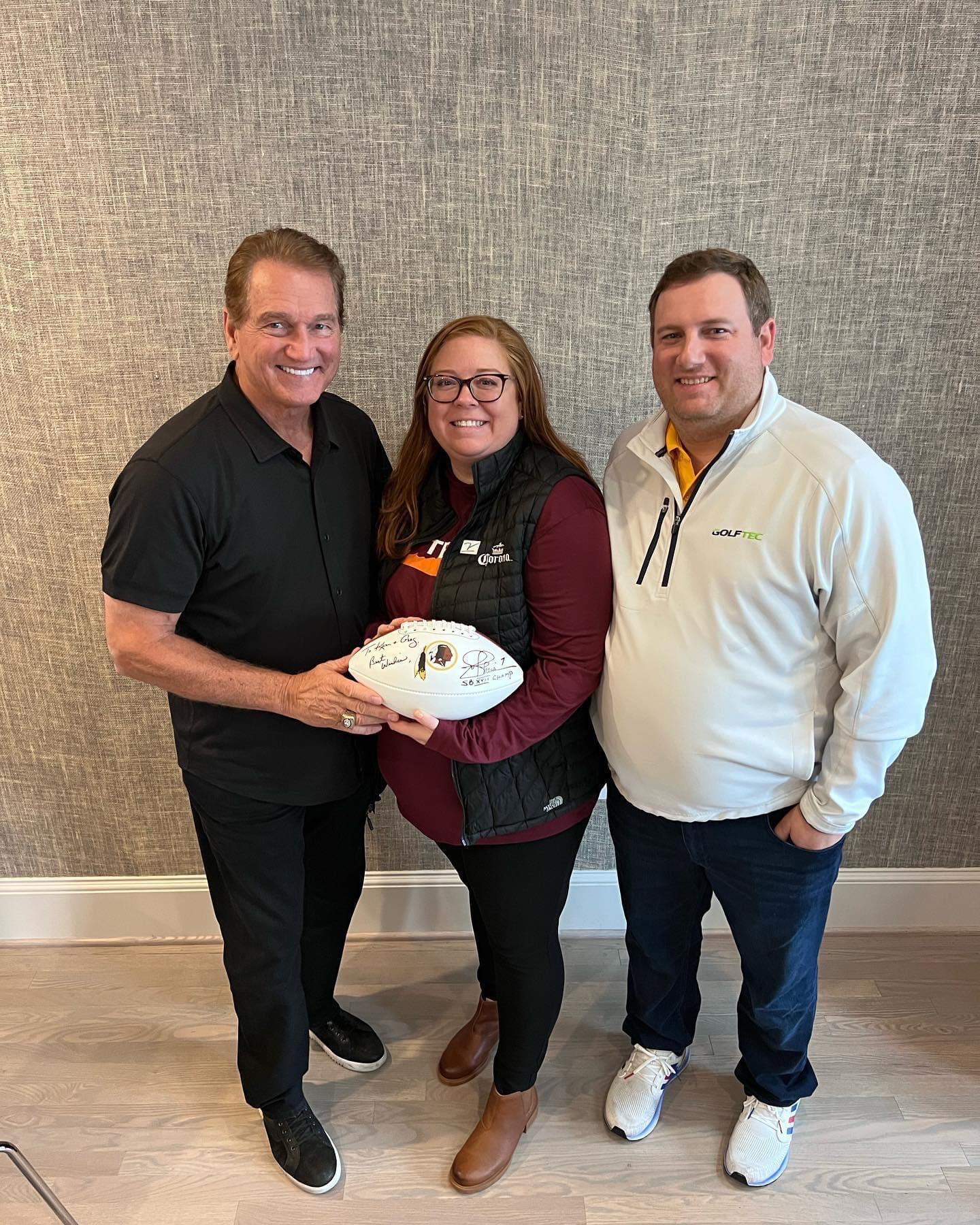 Kim and Greg needed to go see Redskins Legend Joe Theisman when they moved in together to get his blessing to make sure life in Annapolis would be great.