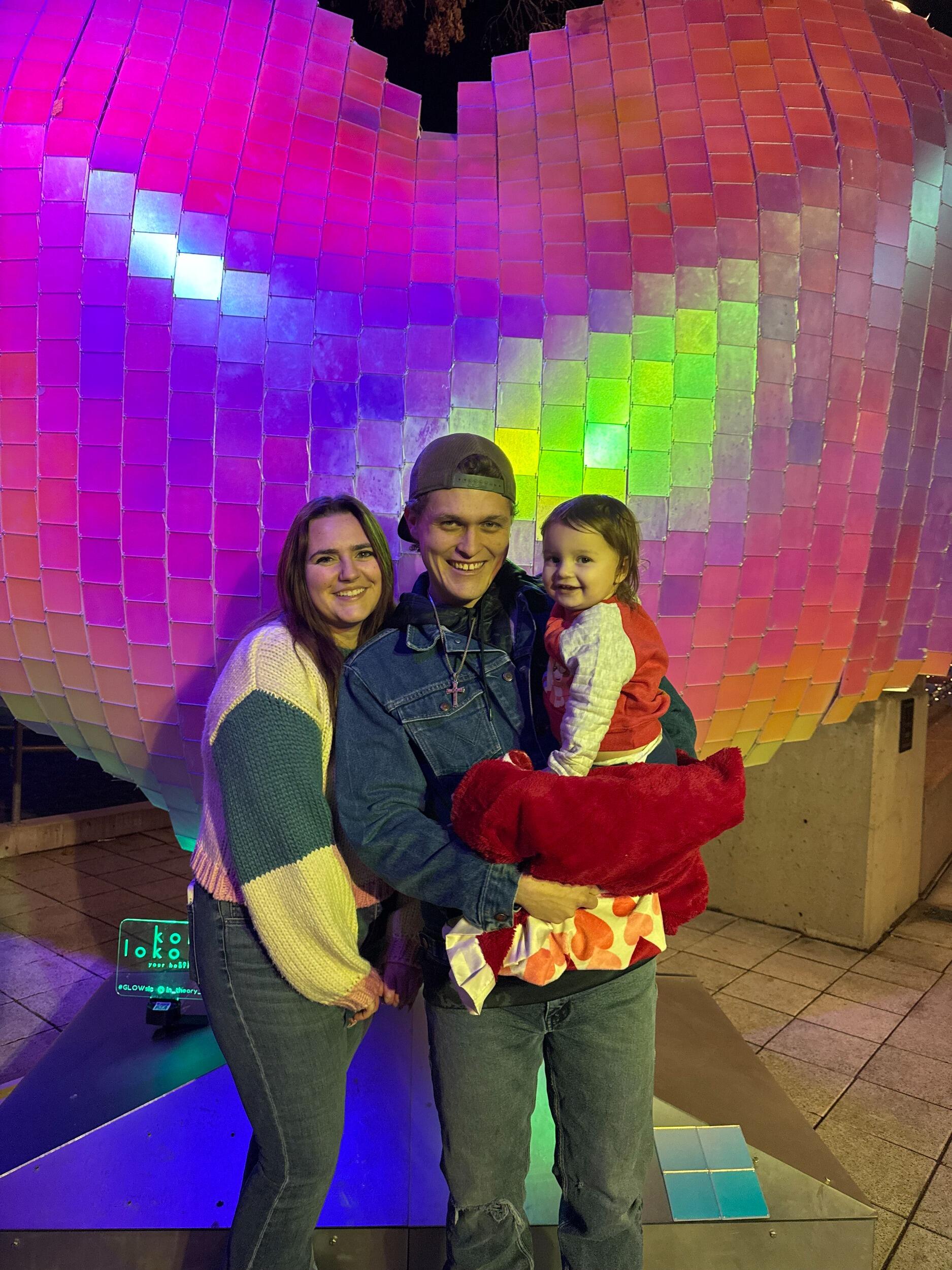 Christmas Lights at the Gallivan Center