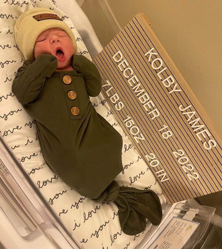 Our greatest joy in life was born