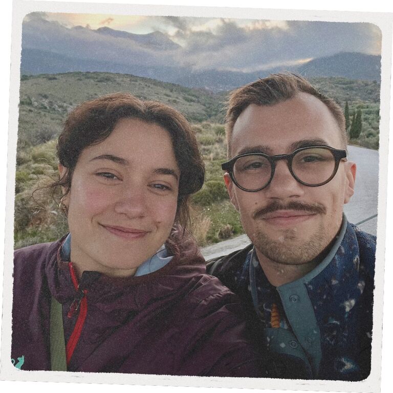 Six days into their 2025 trip to Greece, Braiden proposed in the mountains near the village where Christina’s grandparents were born. It was a deeply meaningful place to begin the next chapter of their story – one that continued with family visits, scenic views, and the joyful buzz of being newly engaged in a place that already felt like home.