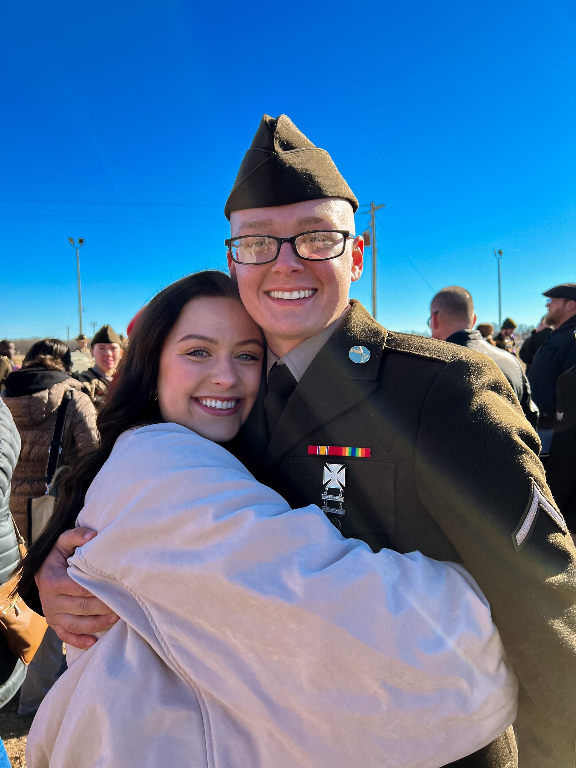 Ty's military graduation. After almost 5 long months of not seeing each other, this day was so perfect. 