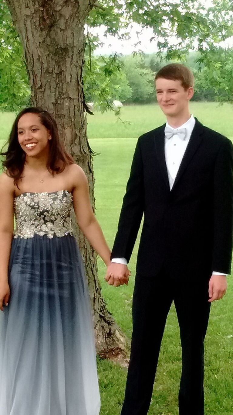 Now we get to junior prom. Shaylah got a beautiful dress from her friend and sister-in-law, Sydney. We had an amazing time!