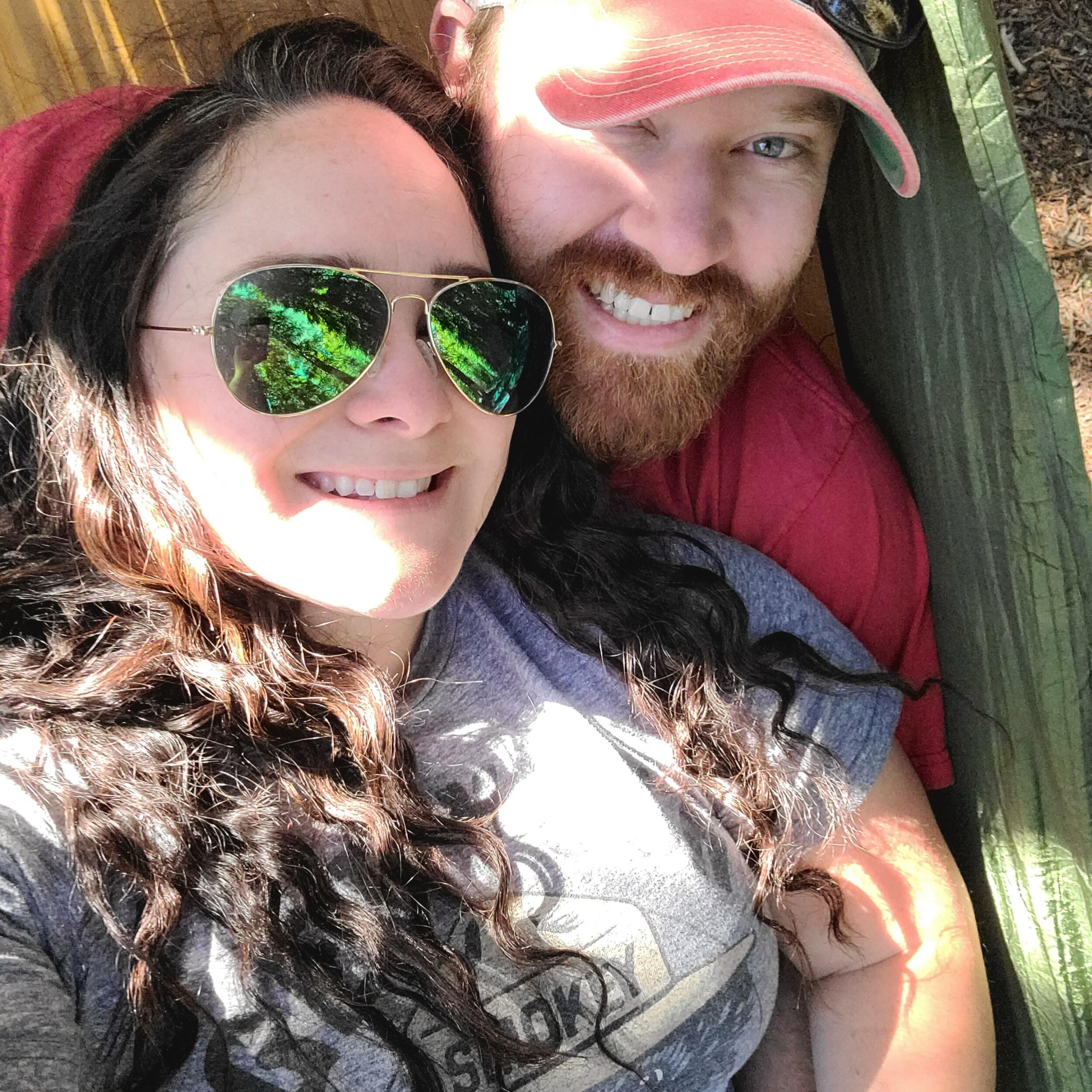 Catching some hammock lays while we camp out with family. 