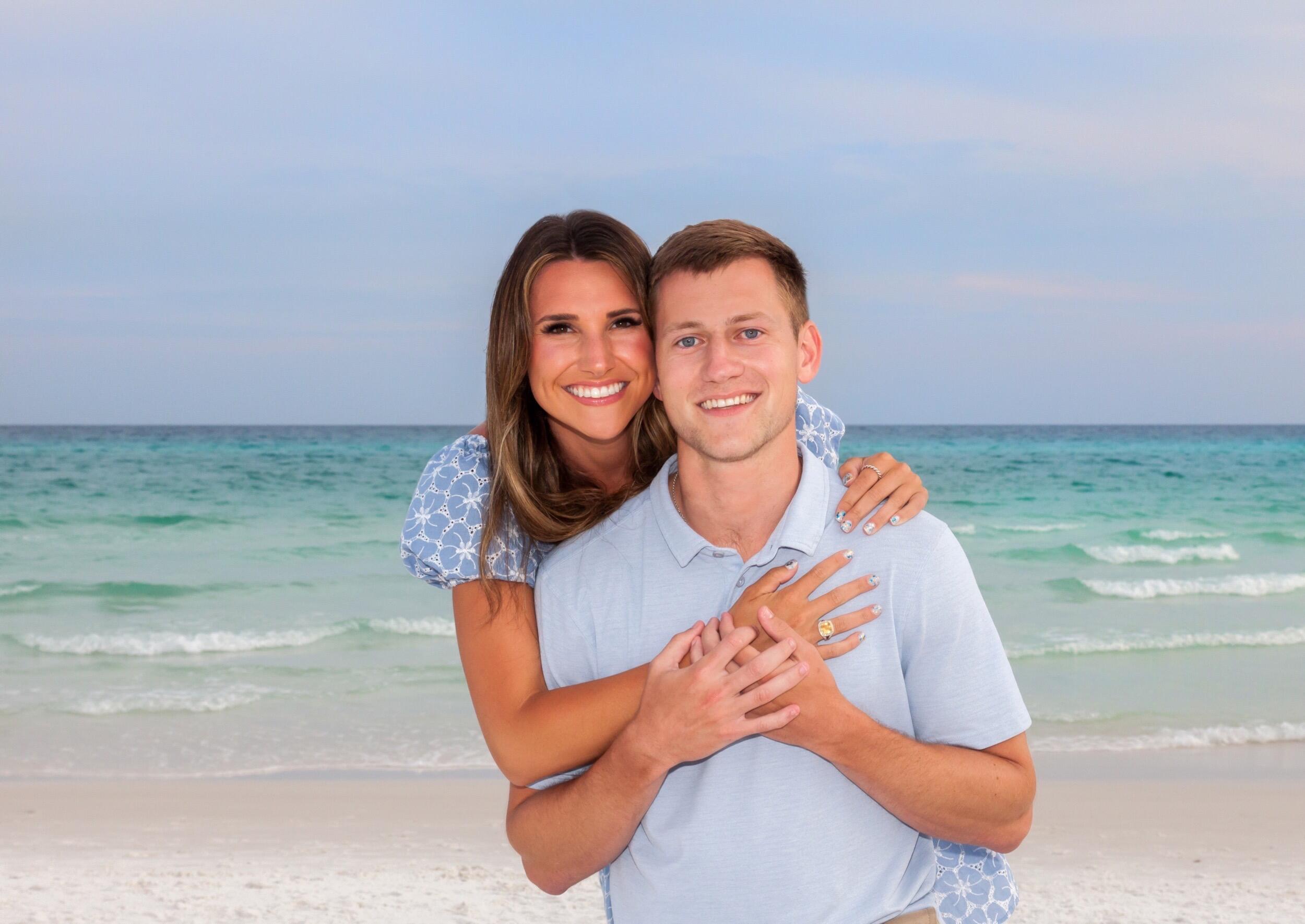 First family beach trip!