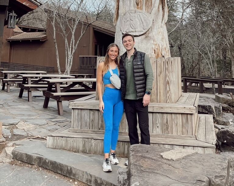Our first trip together--Broken Bow, OK