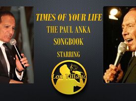 Lou Villano - Paul Anka Tribute & Variety Singer - Tribute Singer - Palm Beach Gardens, FL - Hero Gallery 1