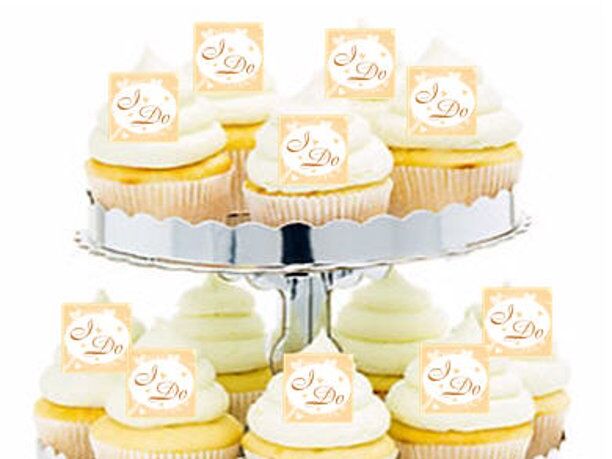 Wedding Cupcake Toppers, Printable Cupcake Toppers, Favor Tags, Wedding  Decor, Modern, Minimalist, Digital File, WE030