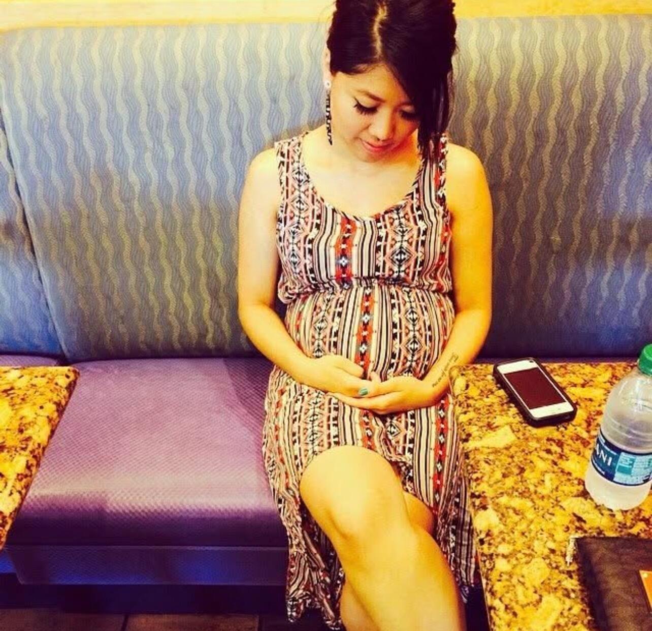 Here comes the baby bump