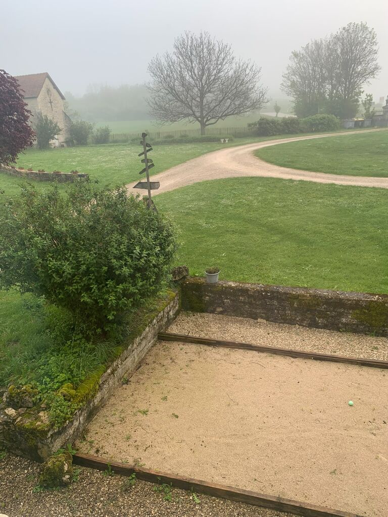 Eerste keer overnacht op het domein , met zo een uitzicht willen we elke dag wel ontwaken... 