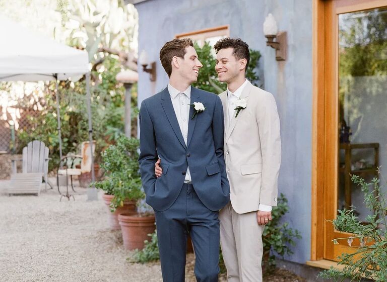 The Best Suit Colors for Weddings by Season Dress Code