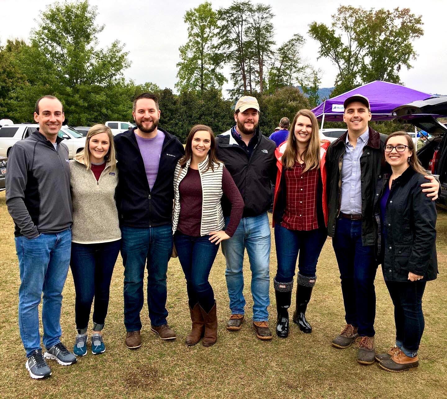 Go 'Dins! It was such a fun weekend at Furman celebrating Homecoming with Claire's college roommates and their spouses.