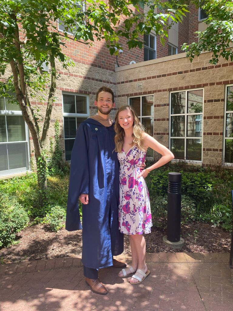 David's Master's graduation!