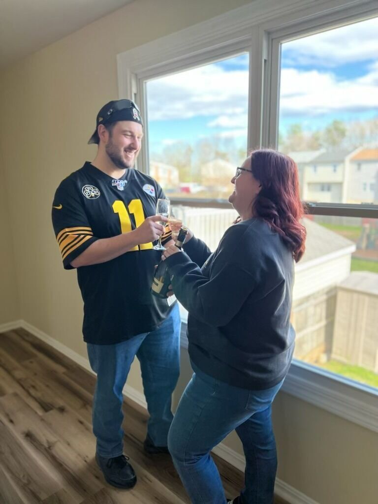 ~The One with the Walk-Through~ It was official that Allyssa was going to close on her first house in April. After all, if everything went according to what we hoped, eventually Nathan would end up moving in when they were ready to take that step. It was only fitting that Allyssa completed her final walk through with Nathan. It was on this day that she told Nathan that if he could make it through April with her due to closing, packing, and moving, that she would keep him around or "something like that."