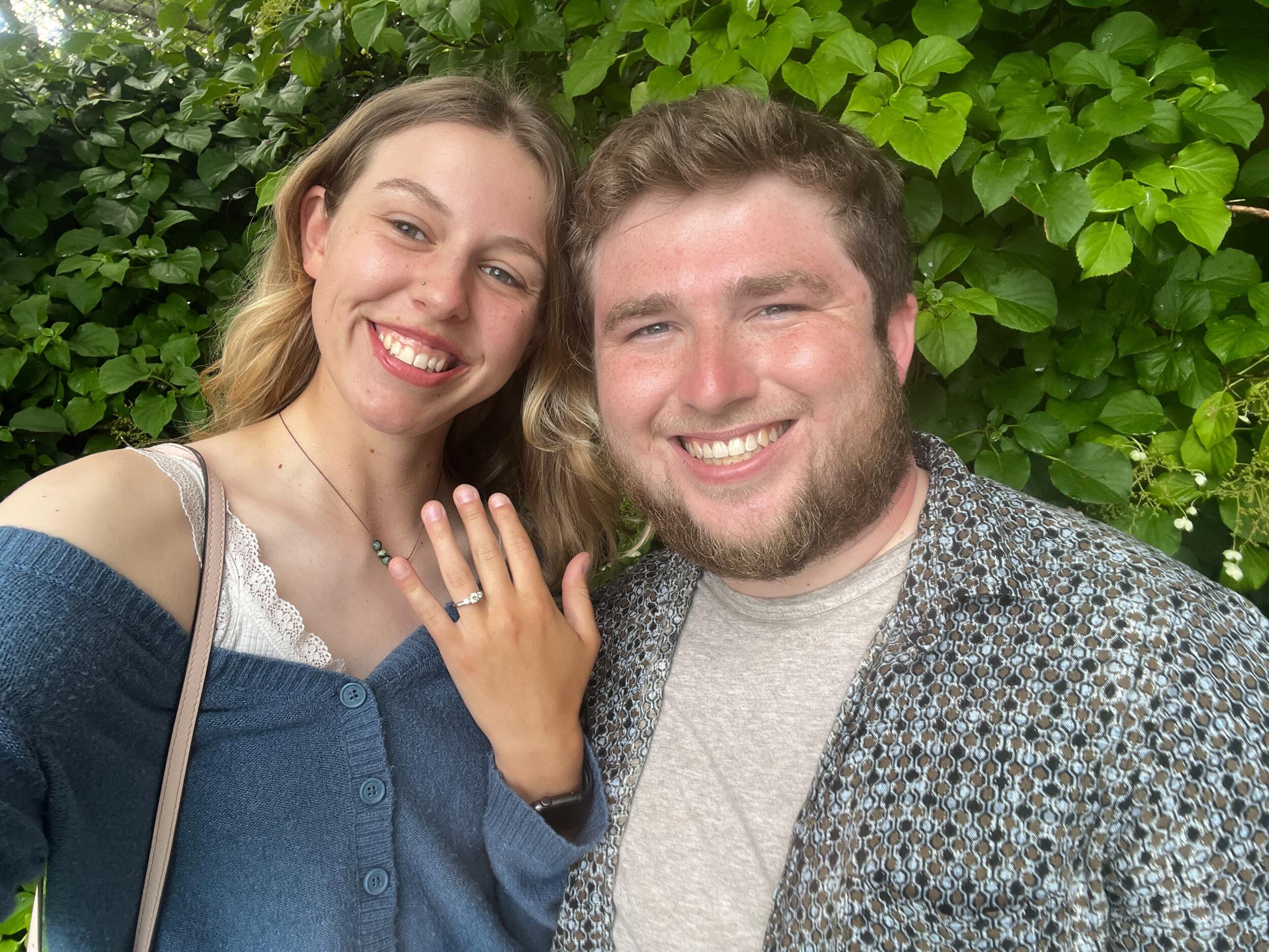 We're engaged! Danny proposed on a beach vacation to Provincetown, MA. 