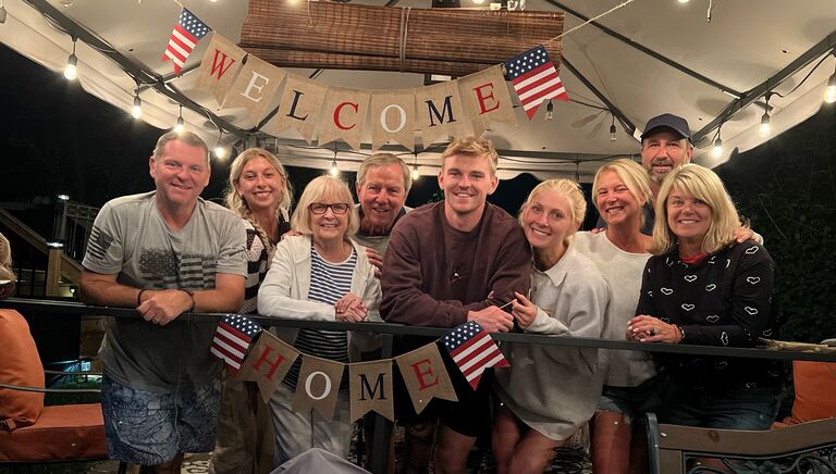 A year away from home, Tristan was deployed to Syria September 2021-May 2022. It was a very sweet homecoming.