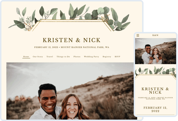 My wedding shop site