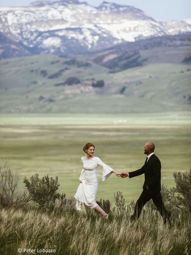Mountain wedding venue in Jackson, Wyoming.