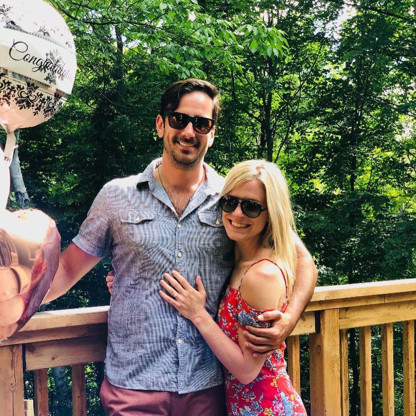 Engaged in Muskoka!