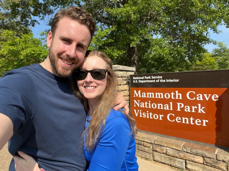 I (Sara) met Chris in Memphis, TN after he flew up there for a work trip. We drove up to Mammoth Cave National Park in Kentucky and spent a night in Bowling Green. This turned out to be one of our more memorable trips because we loved Bowling Green.