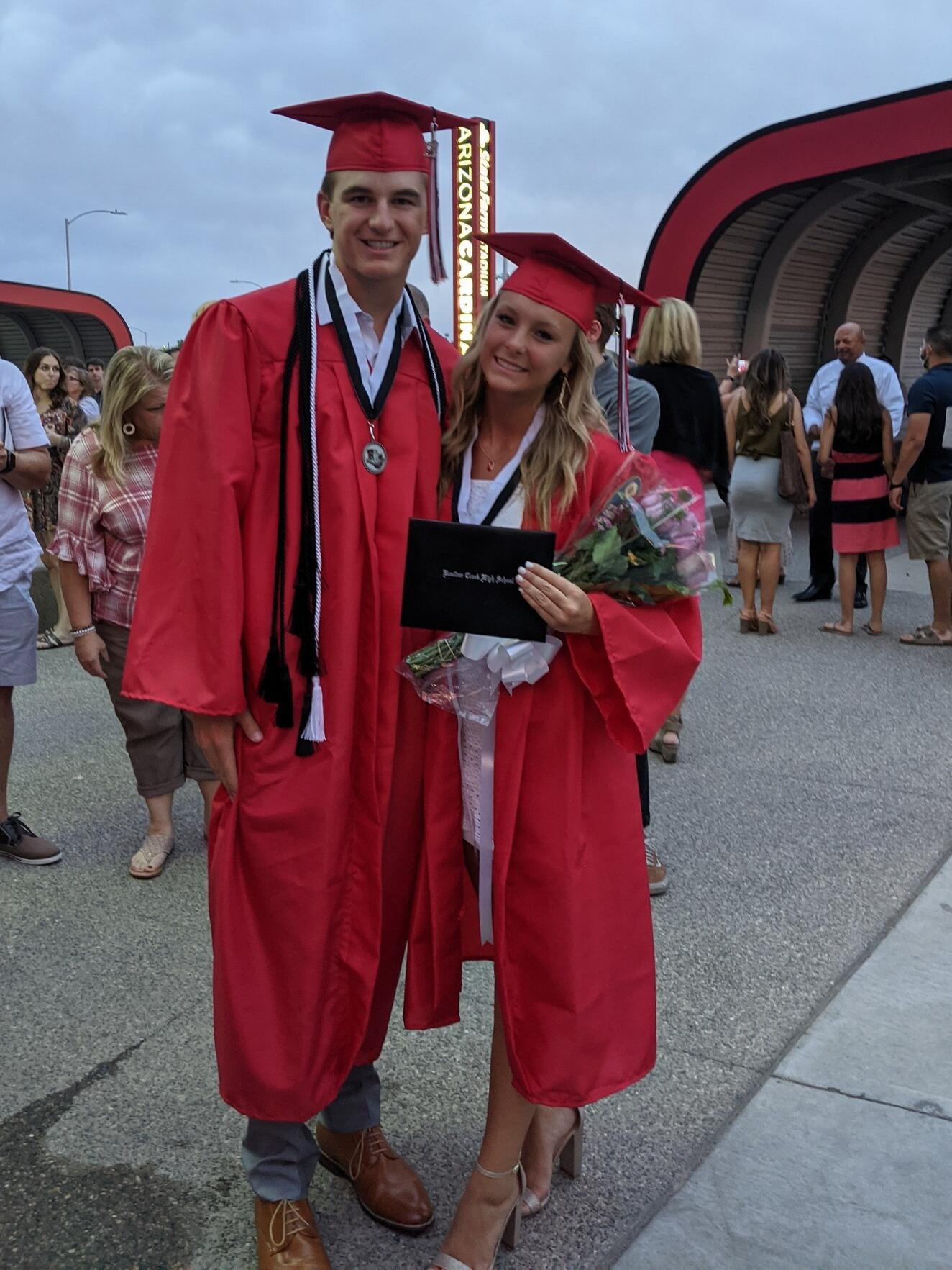 Graduated high school together