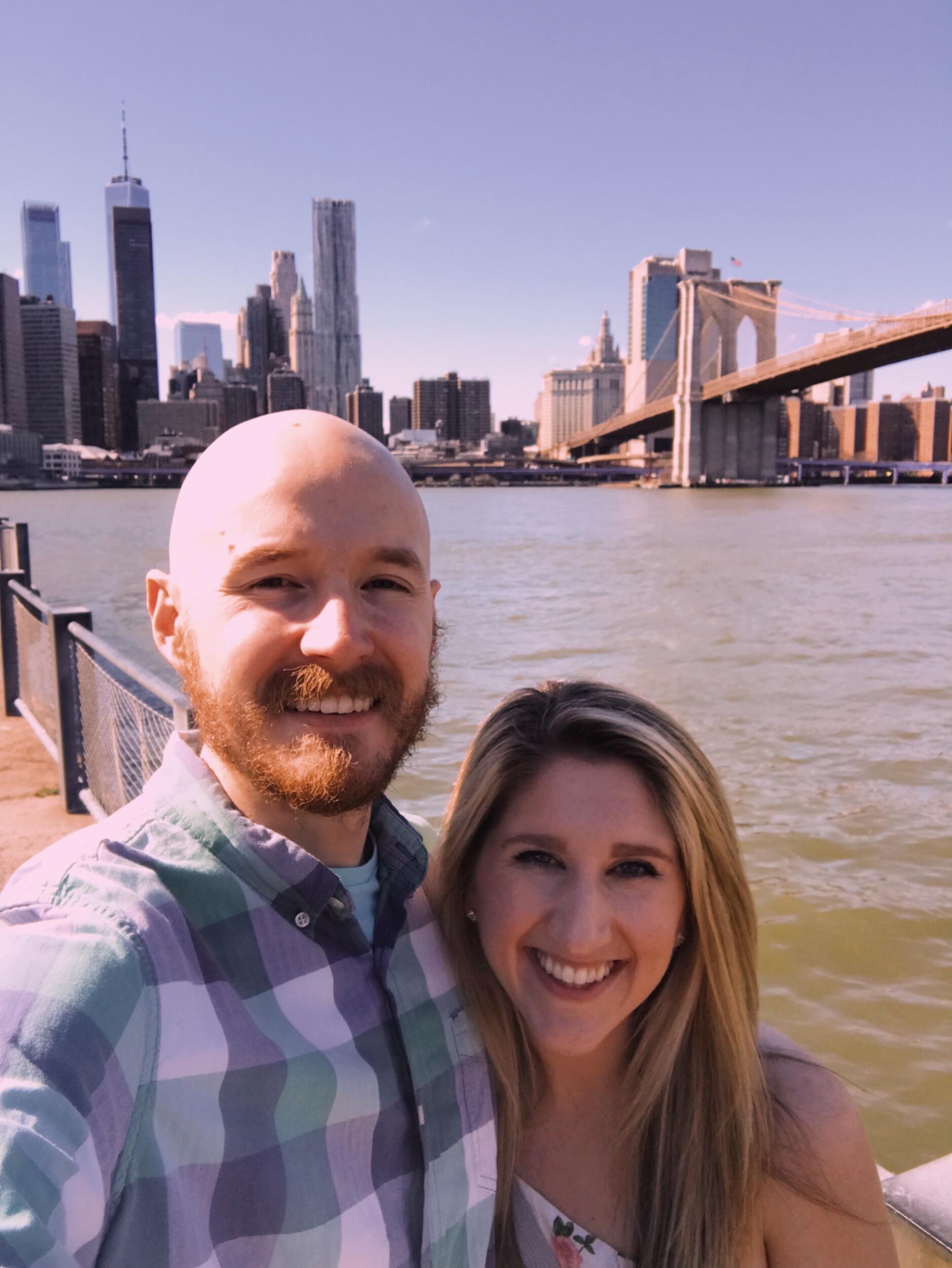 Our first trip together, NYC