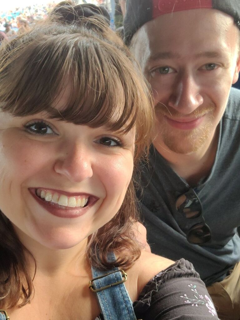 Patrick's first concert! Concerts have always been a huge part of Beth's life so she was thrilled to get to introduce Patrick, especially when it was his favorite band, Shinedown. 