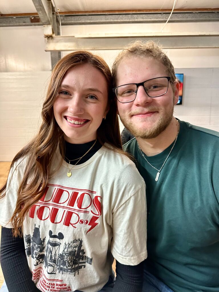 Ringing in the new year together!