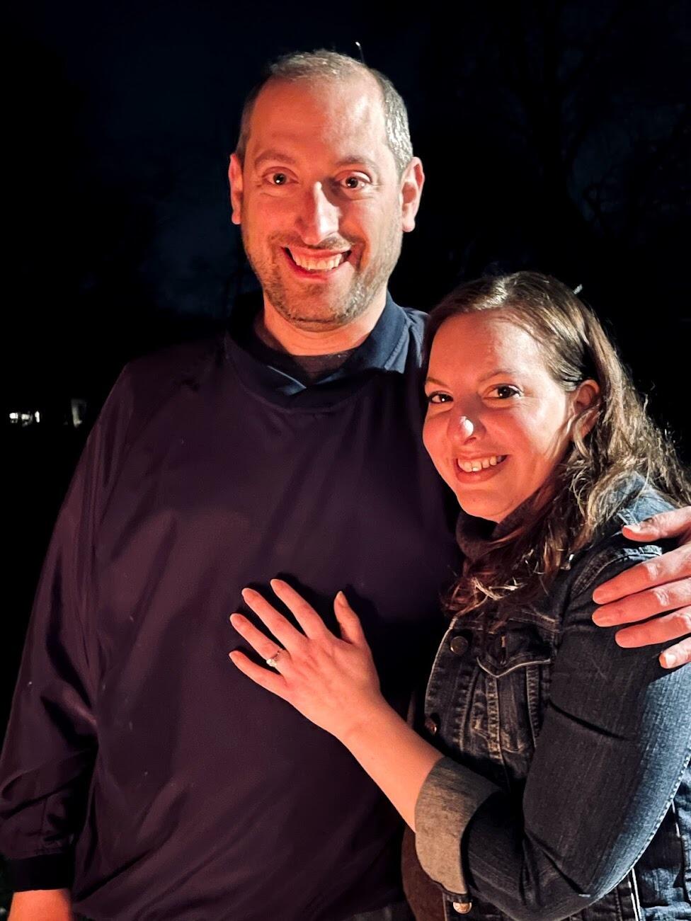 Michael pops the question!!